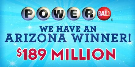 The official Powerball website. . Recent arizona lottery winners